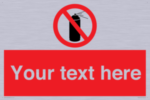 Custom prohibition no aerosol